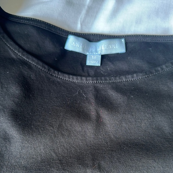 ANTONIO MELANI Black Boxy Short Sleeve T-Shirt - Picture 4 of 8